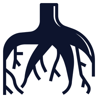 Un pictogramme representant une racine de chanvre